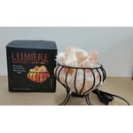 Basket of Rocks Lumiere Rock Salt Lamp